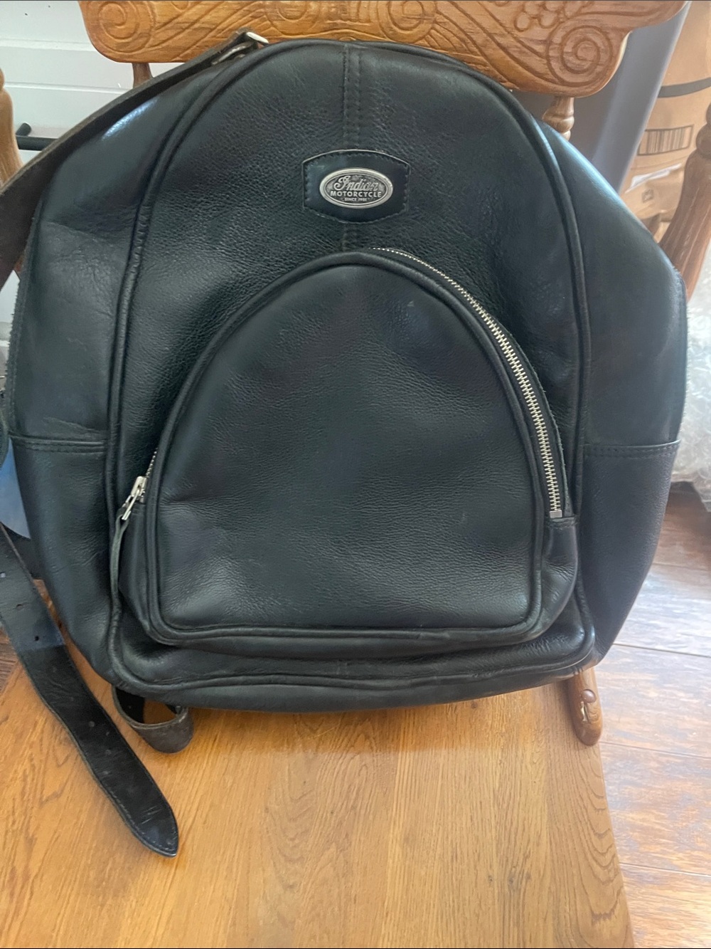Indian Motorcycle Leather backpack